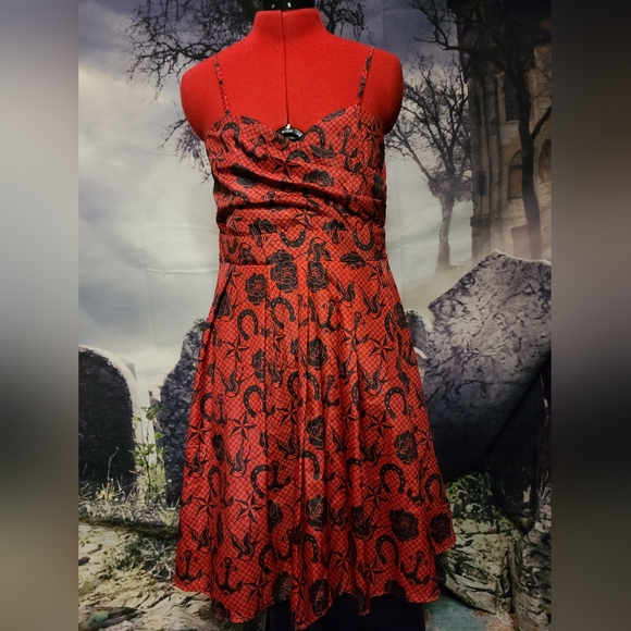 Too Fast Dresses & Skirts - Banjo and Cake by too fast red and black satin pin-up dress sz L